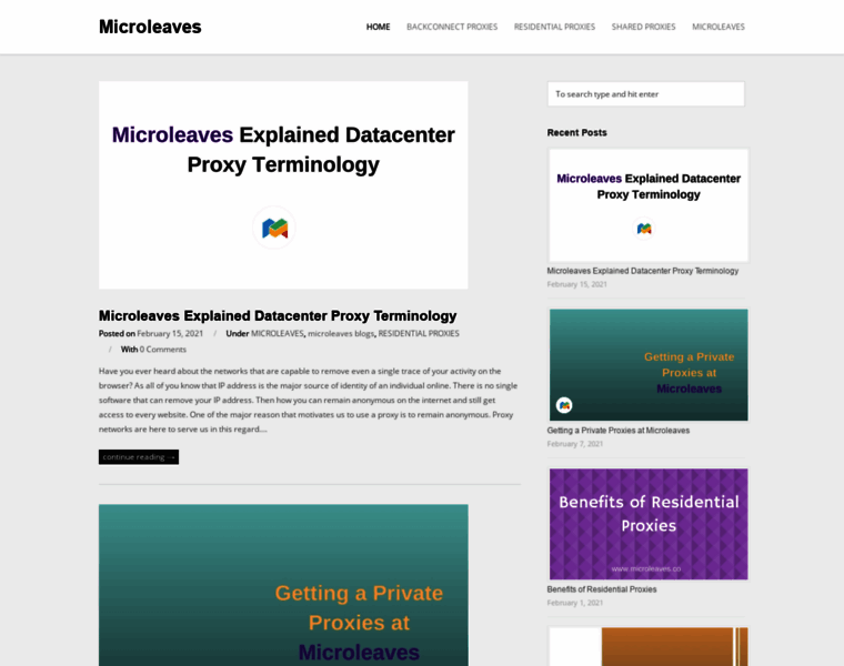 Microleaves.co thumbnail