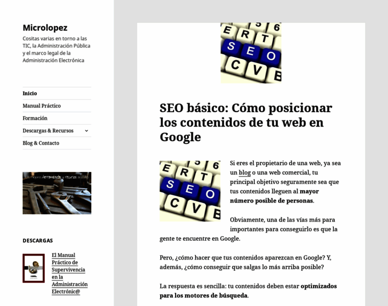 Microlopez.org thumbnail