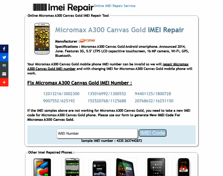Micromax-a300-canvas-gold.imeirepairs.com thumbnail