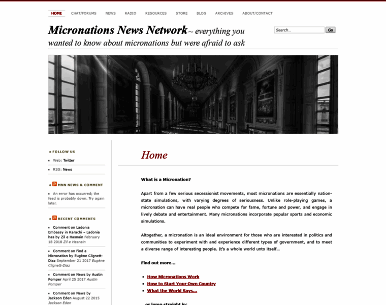 Micronations.net thumbnail
