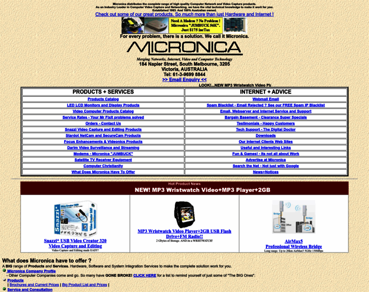 Micronica.com.au thumbnail