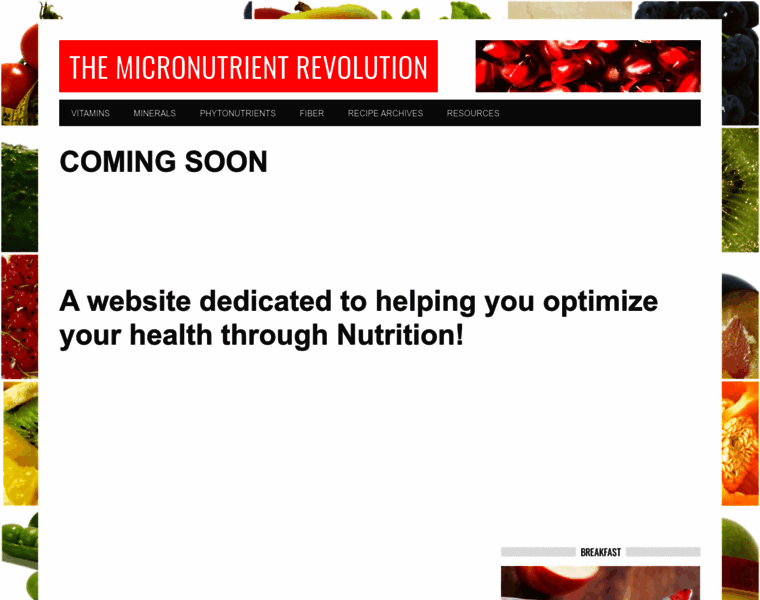 Micronutrientrevolution.com thumbnail