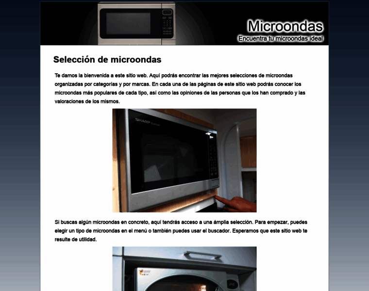 Microondas.com.es thumbnail
