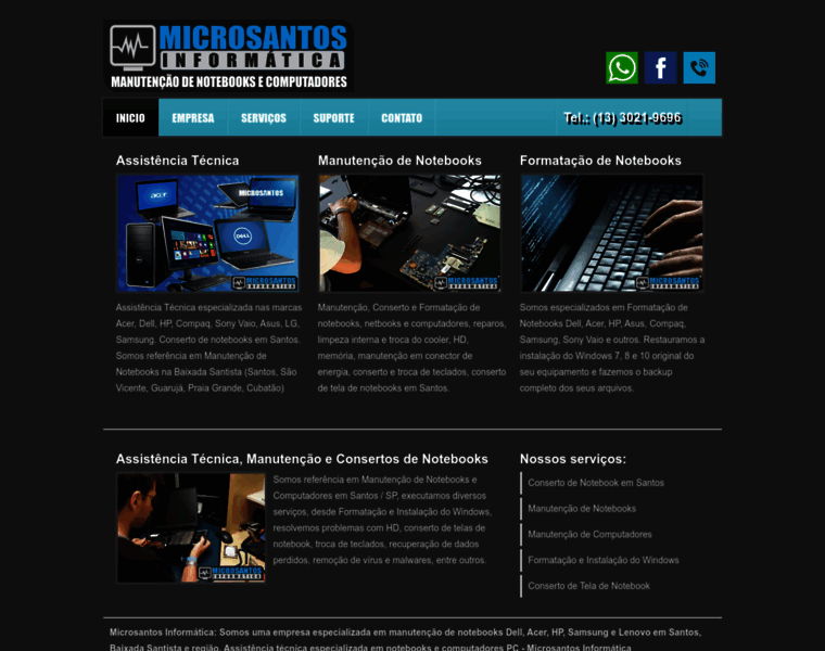 Microsantos.com.br thumbnail