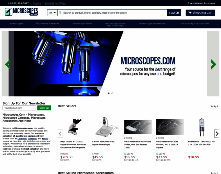 Microscopes.com thumbnail