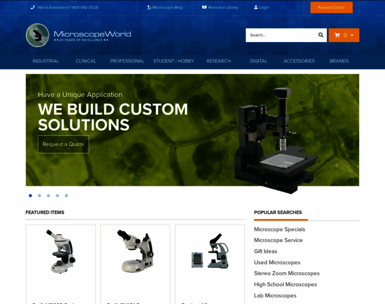 Microscopeworld.com thumbnail