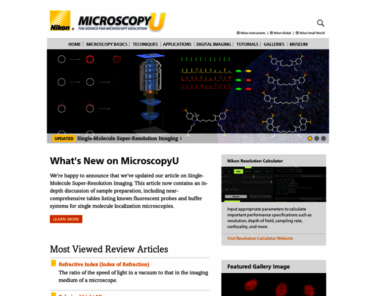 Microscopyu.com thumbnail