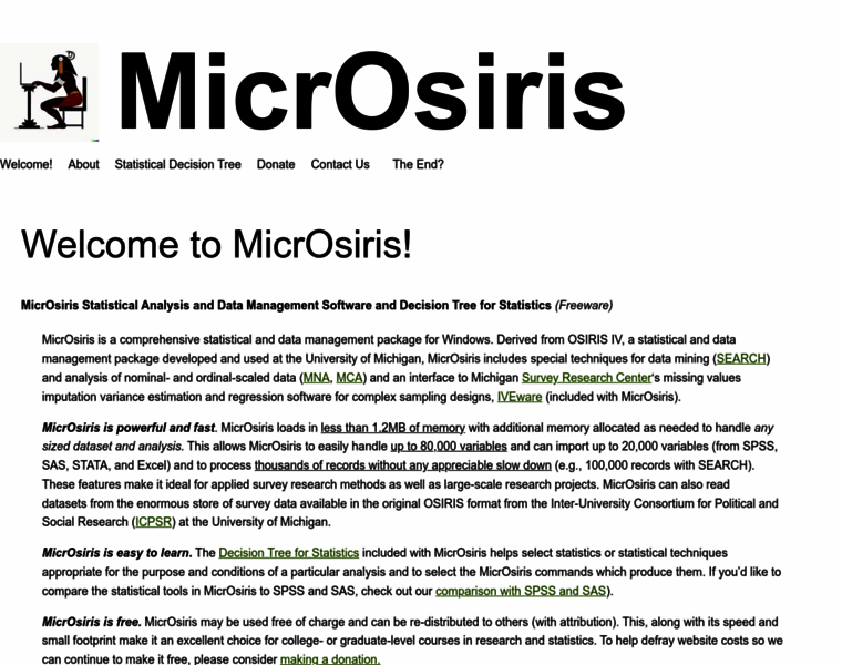 Microsiris.com thumbnail