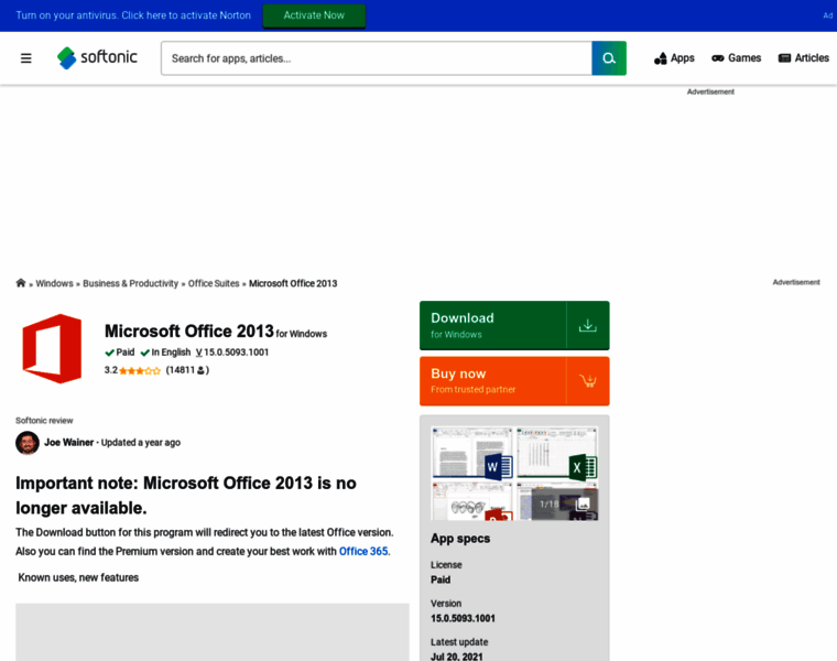 Microsoft-office-2013.en.softonic.com thumbnail