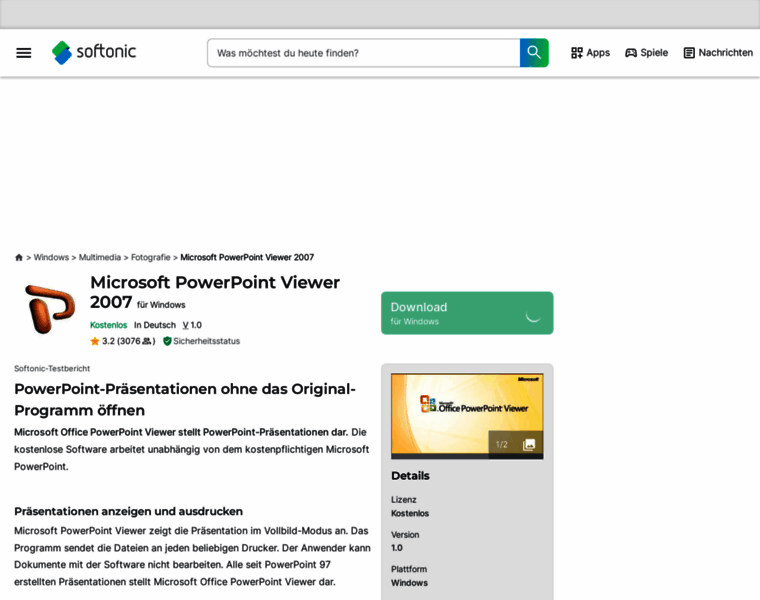 Microsoft-office-powerpoint-viewer-2007.softonic.de thumbnail