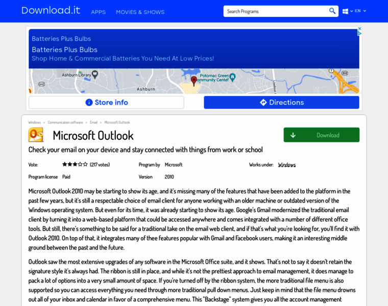 Microsoft-outlook-2010.jaleco.com thumbnail