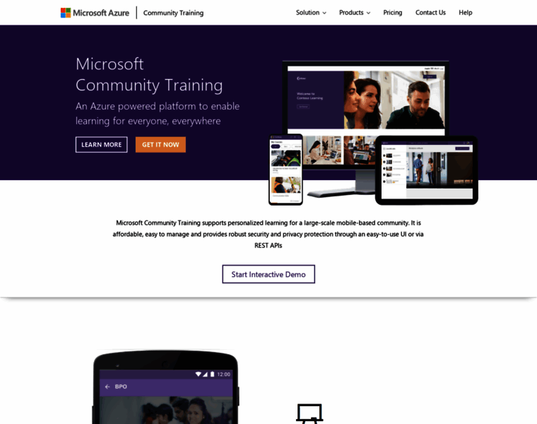 Microsoftcommunitytraining.com thumbnail