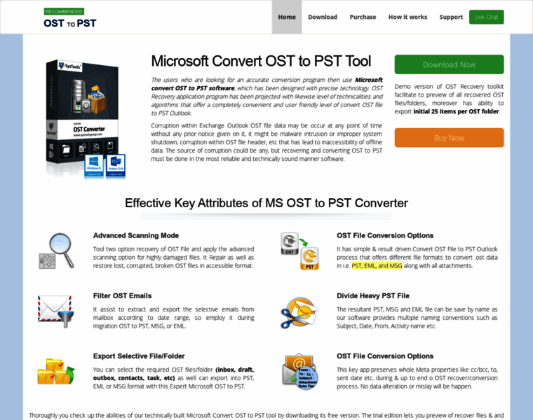 Microsoftconvertosttopst.com thumbnail