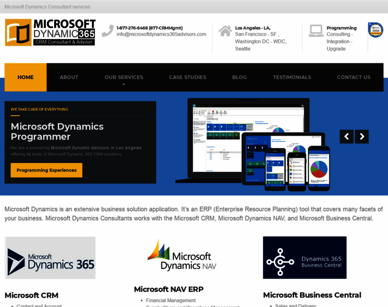 Microsoftdynamics365advisors.com thumbnail