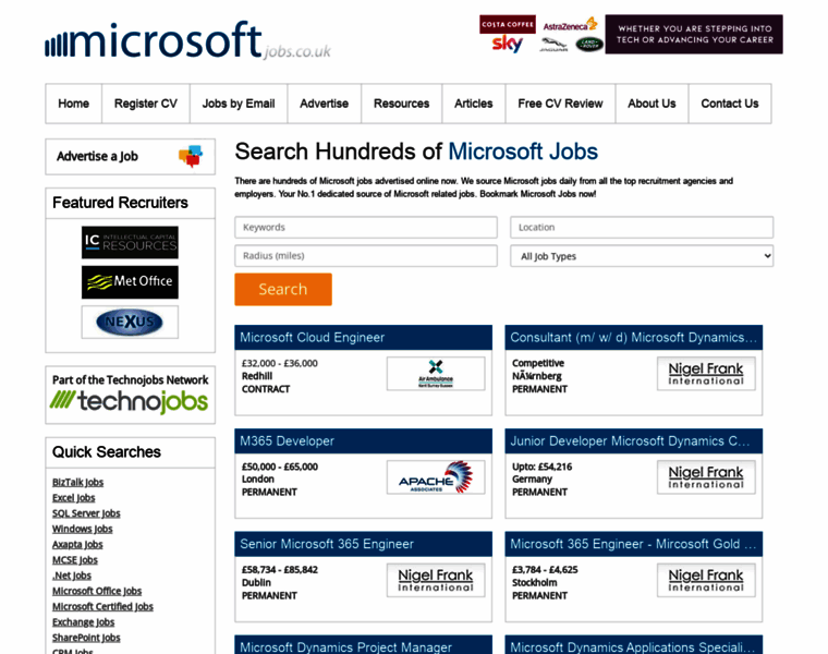 Microsoftjobs.co.uk thumbnail