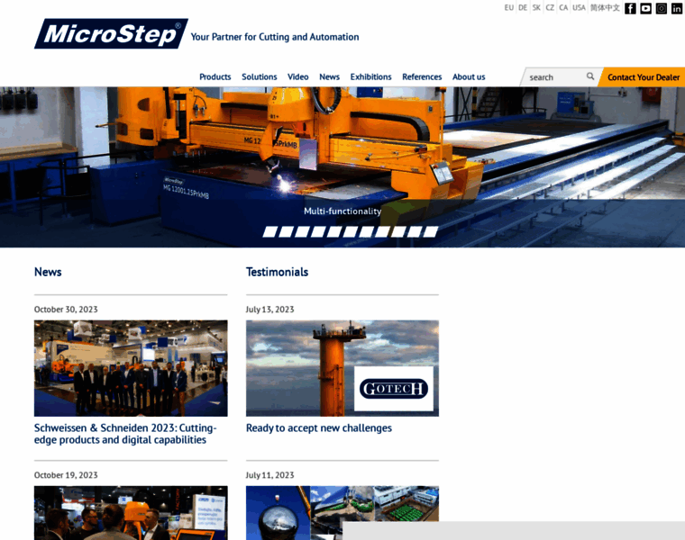 Microstep-group.com thumbnail