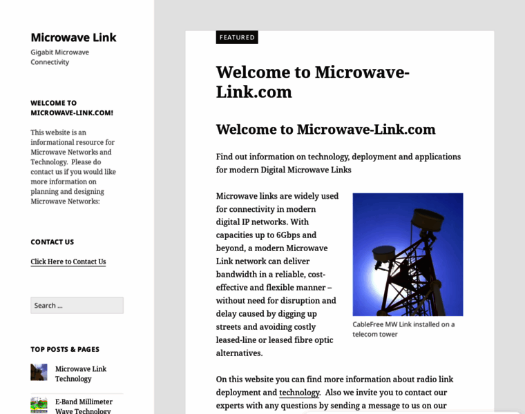 Microwave-link.com thumbnail