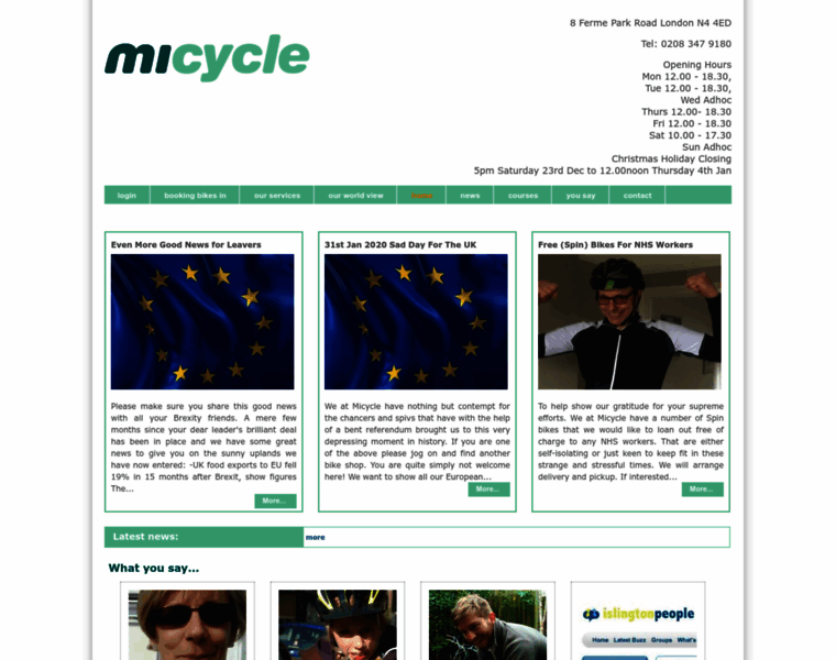 Micycle.org.uk thumbnail