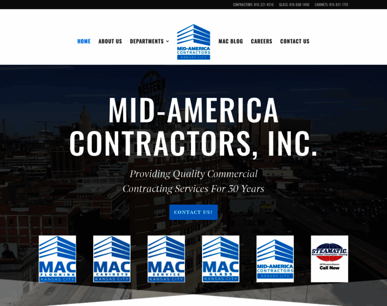 Midamericacontractors.com thumbnail