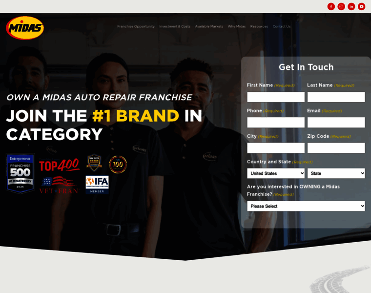 Midasfranchise.com thumbnail