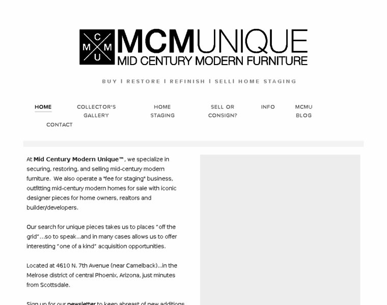 Midcenturymodernunique.com thumbnail