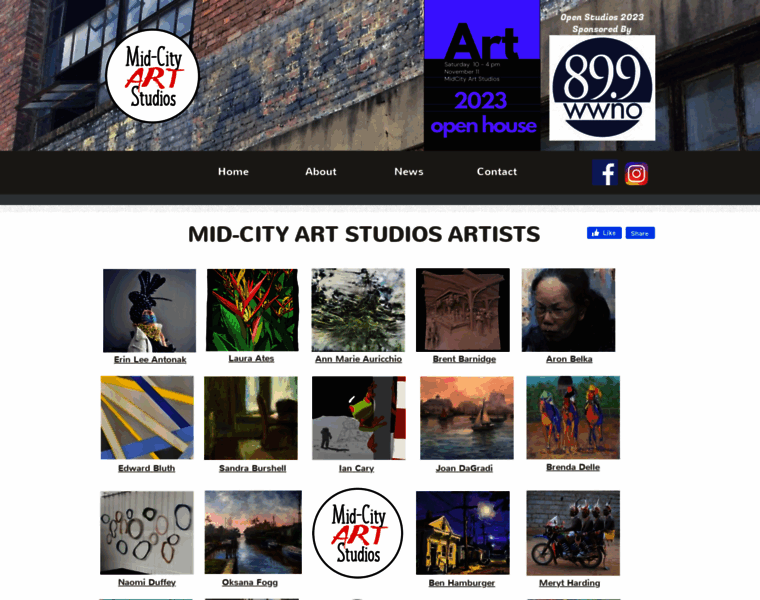 Midcityartstudios.com thumbnail