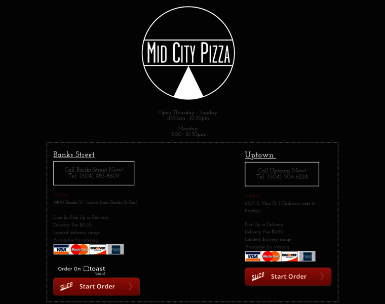 Midcitypizza.com thumbnail