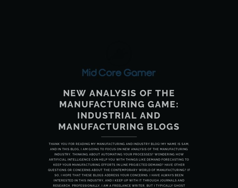 Midcoregamer.com thumbnail