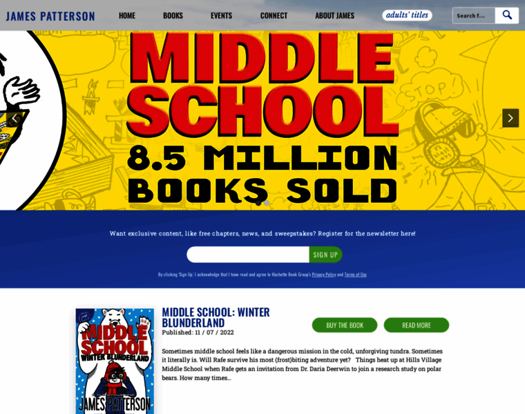Middleschoolbooks.com thumbnail