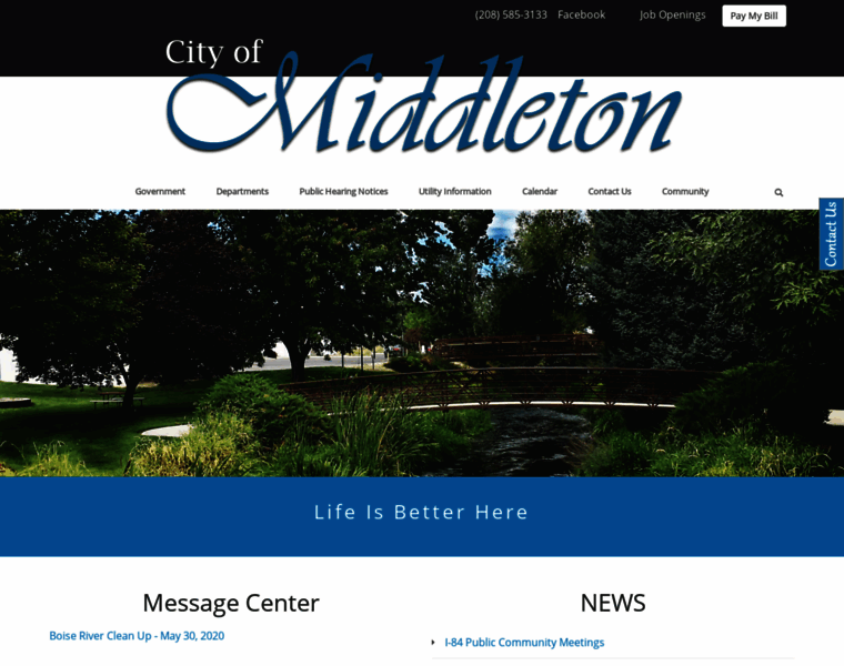 Middleton.id.gov thumbnail