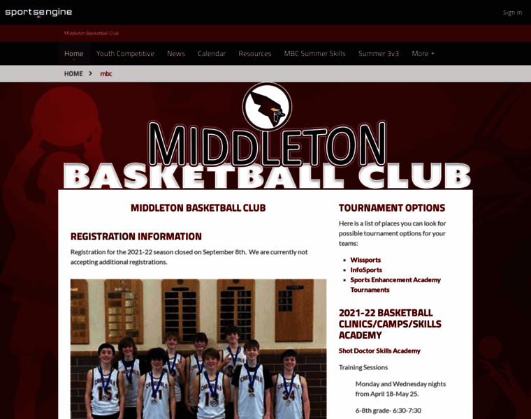 Middletonbasketballclub.com thumbnail