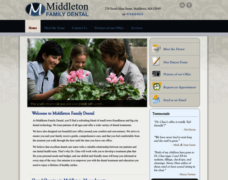 Middletonfamilydental.com thumbnail