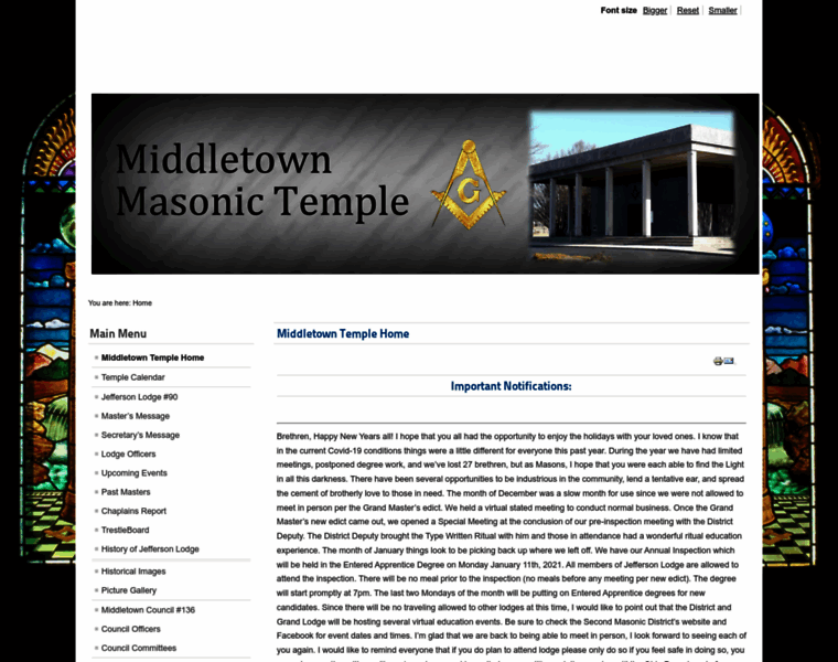 Middletowntemple.org thumbnail