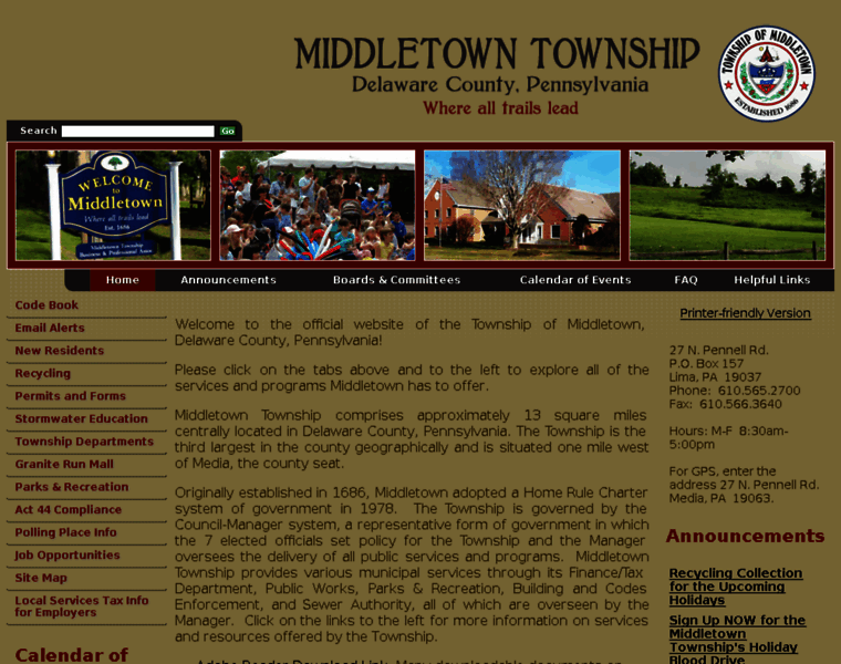 Middletowntownship.org thumbnail