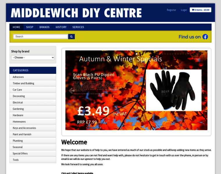 Middlewichdiycentre.co.uk thumbnail