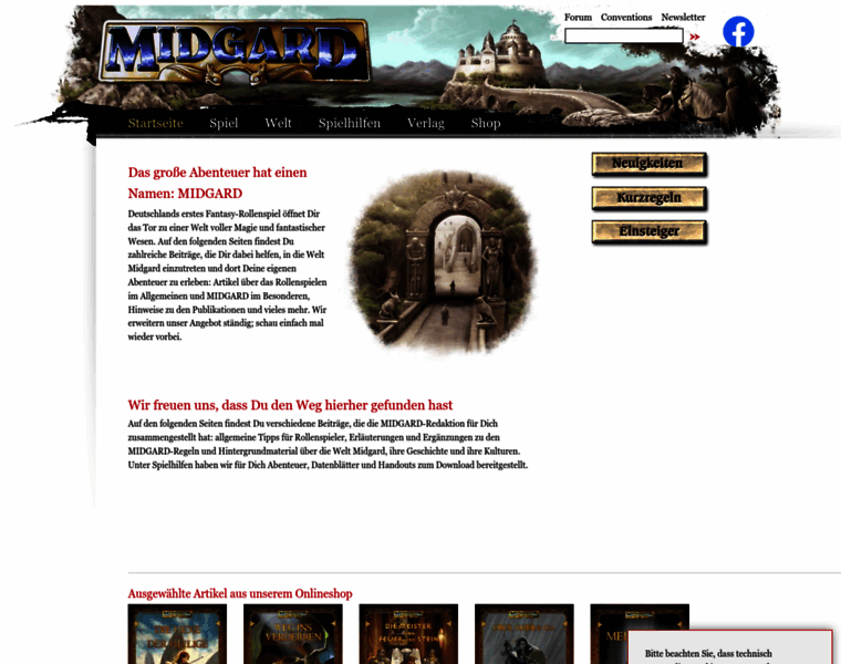 Midgard-online.de thumbnail