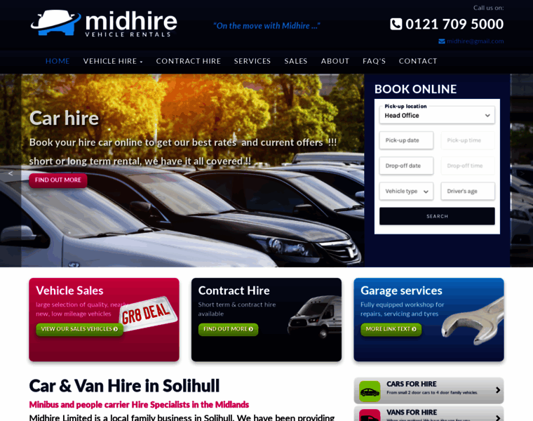 Midhire.co.uk thumbnail