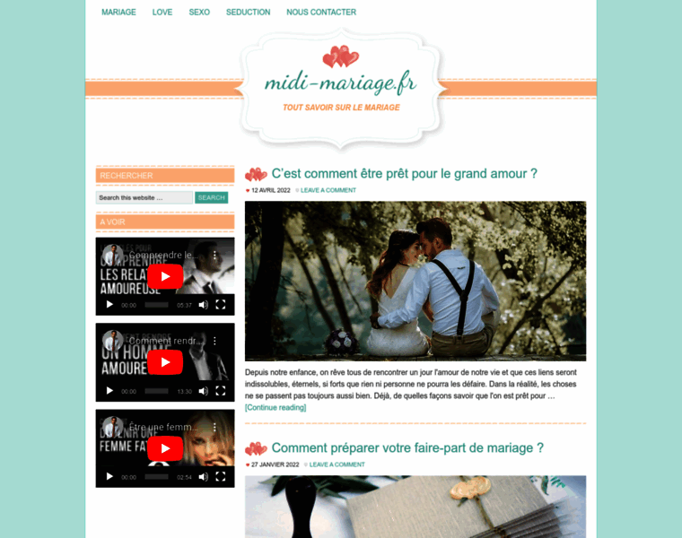 Midi-mariage.fr thumbnail