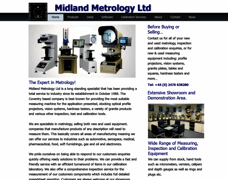 Midland-metrology.co.uk thumbnail