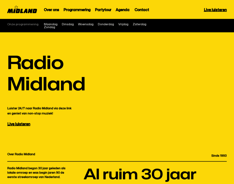 Midlandfm.nl thumbnail