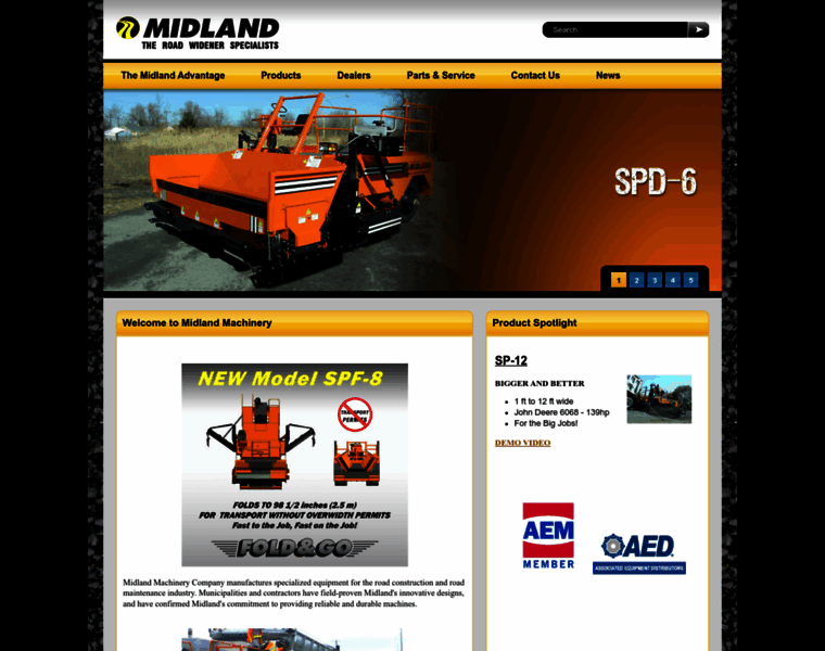 Midlandmachinery.com thumbnail
