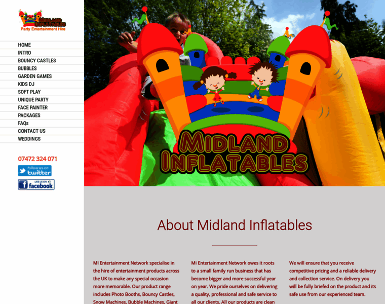 Midlands-inflatables.co.uk thumbnail