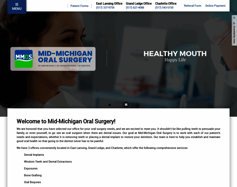 Midmichiganoralsurgery.com thumbnail
