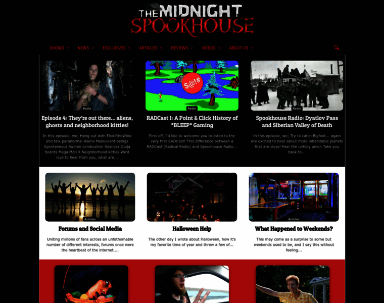 Midnightspookhouse.com thumbnail
