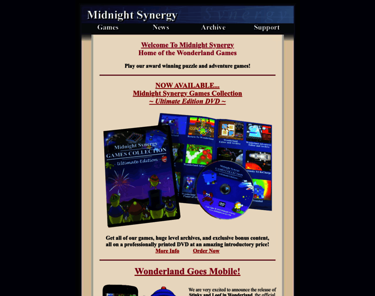 Midnightsynergy.com thumbnail