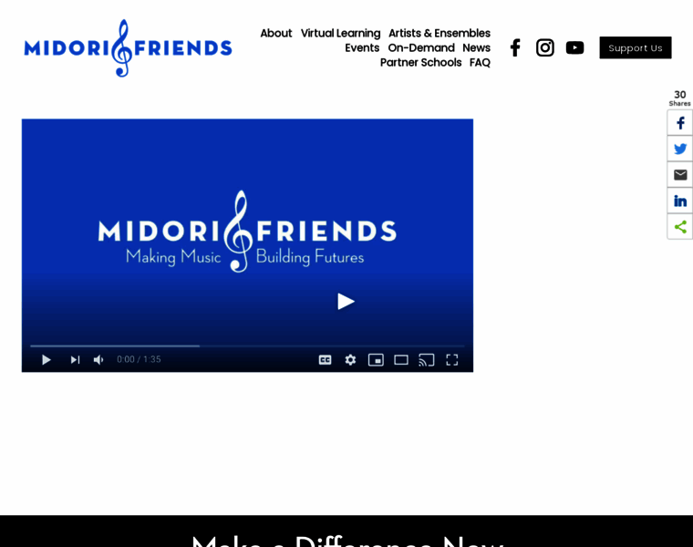 Midoriandfriends.org thumbnail
