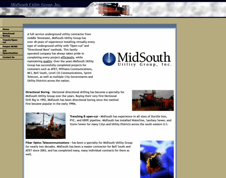 Midsouthutilitygroup.com thumbnail