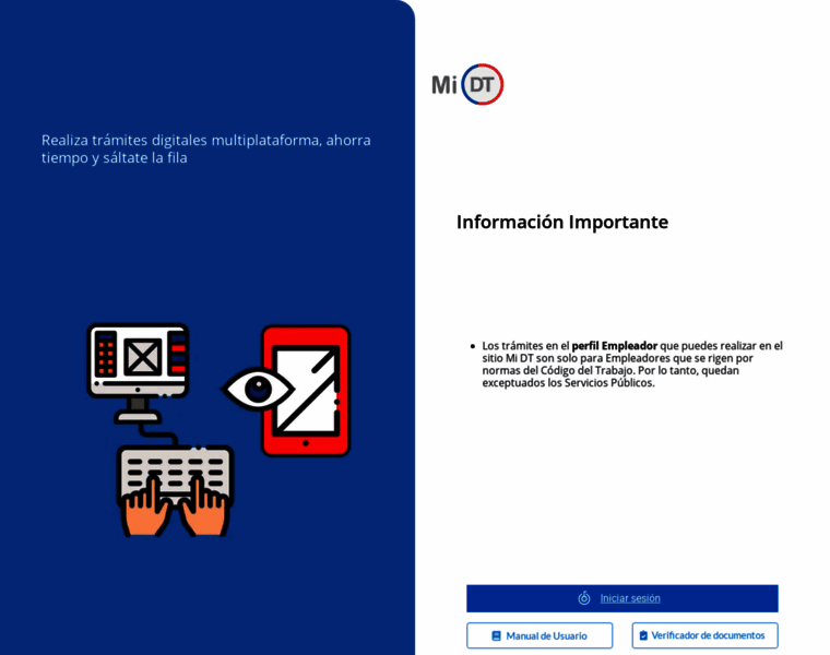 Midt.dirtrab.cl thumbnail