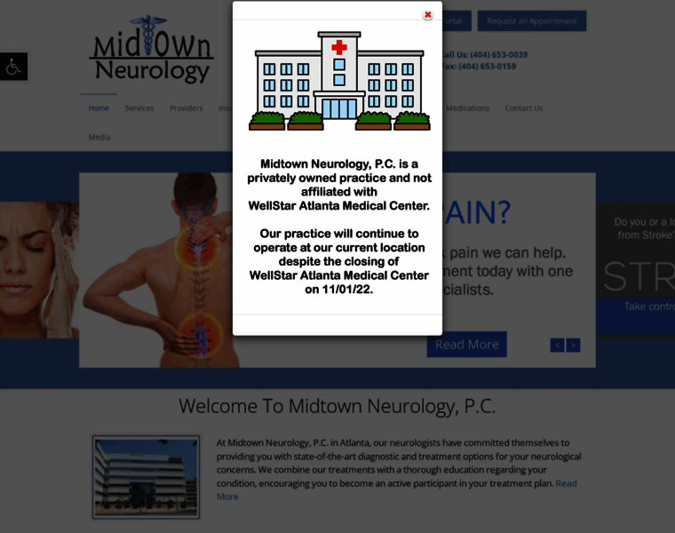 Midtownneurology.com thumbnail