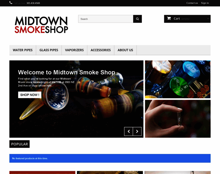 Midtownsmokeshop.com thumbnail